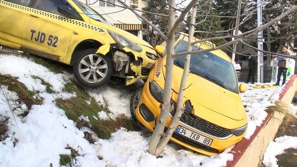 İstanbul'da fıkra gibi zincirleme trafik kazası!