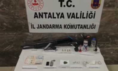 Alanya'da Uyusturucu Tacirine Operasyon