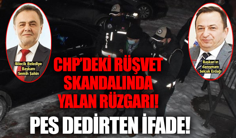 CHP'li belediyede rüşvet skandalında pes dedirten ifade!