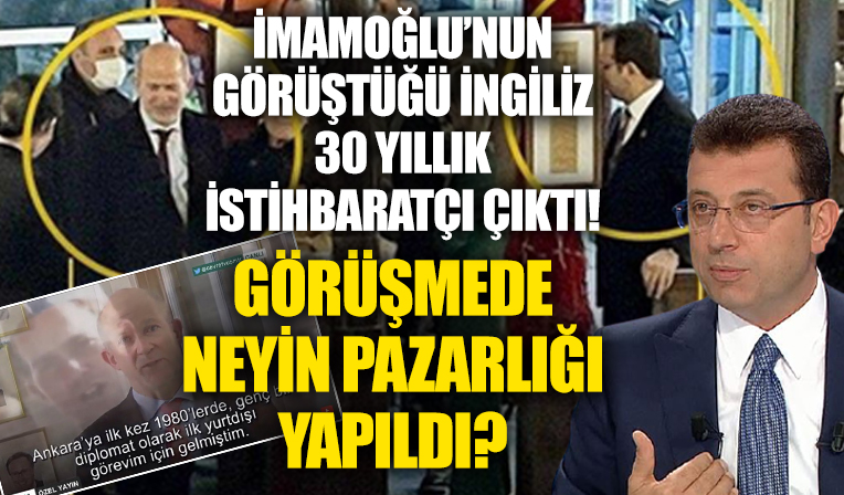 Ekrem İmamoğlu'yla balıkçıda buluşmuştu! İngiliz büyükelçi Dominick Chilcott Türkiye'de istihbaratçı olarak çalıştı!