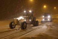 Karla Mücadele Gece Boyu Devam Etti