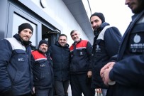 Baskan Özlü, Sahadaki Personellerle Bir Araya Geldi