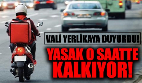 İstanbul Valisi Ali Yerlikaya duyurdu: Motosiklet ve kuryelerin yasağı kalkıyor