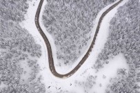 Karla Beyaza Bürünen Görecik Yaylasi Havadan Görüntülendi