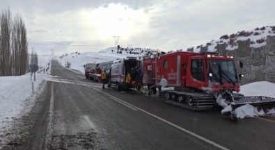 Karli Bölgedeki Kalp Hastasina Paletli Ambulans Ile Ulasildi