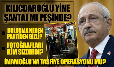 Kemal Kılıçdaroğlu İmamoğlu'na tasfiye operasyonu mu başlattı? Ekrem İmamoğlu'nun yemek fotoğraflarını kim sızdırdı?