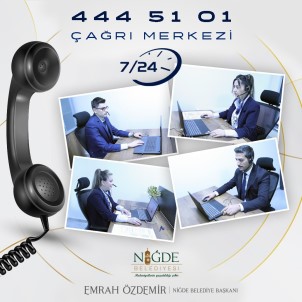 Nigde Belediyesi Çagri Merkezi Hizmete Basladi