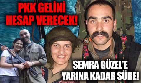 PKK gelini HDP'li Semra Güzel hakkında flaş gelişme! Komisyon toplanıyor!
