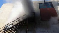 Usak'ta Fabrikada Çikan Yangin Hizli Müdahaleyle Söndürüldü