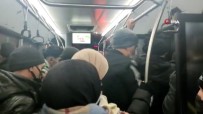 Arnavutköy'de IETT Soförü Yolculari Otoyol Kenarinda Indirdi, Vatandaslar Isyan Etti