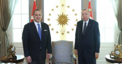 Başkan Erdoğan, Burak Elmas'ı kabul etti!
