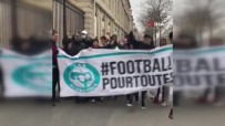 Fransa'da Kadinlar Müsabakalarda Basörtüsü Yasagini Protesto Etti