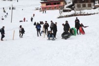 14. Ayder Kar Festivali'nin Ilk Günü Renkli Görüntülerle Son Buldu
