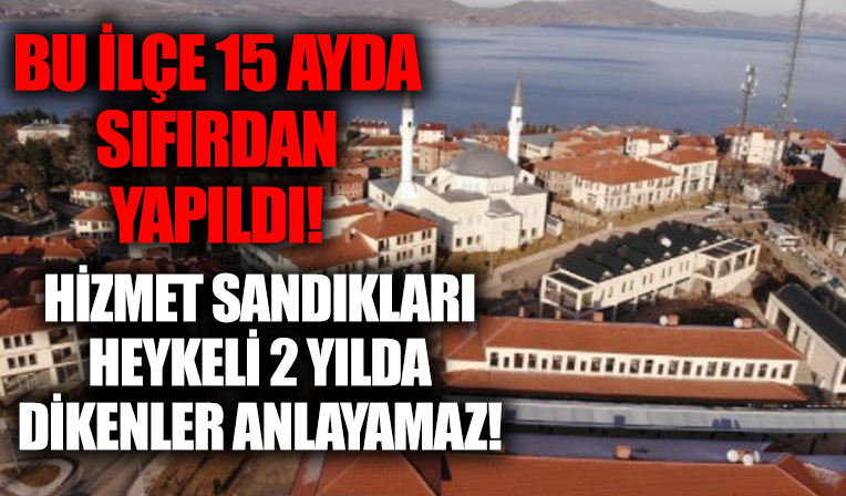 Depremin vurduğu Elazığ Sivrice yeniden inşa edildi!