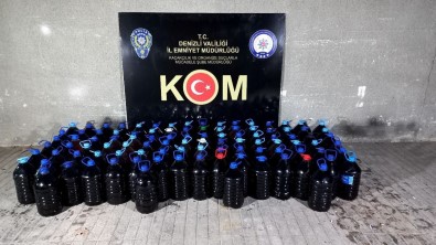 Litrelerce Sahte Alkol Piyasaya Sürülmeden Yakalandi
