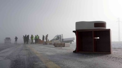 Mus'ta Sis Ve Buzlanma Kazaya Neden Oldu Açiklamasi 1 Ölü, 5 Yarali