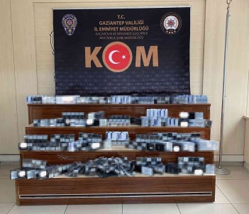 Gaziantep'te Bin 40 Paket Kaçak Sigara Ele Geçirildi