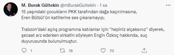 Küfürbaz CHP’li Engin Özkoç hakkında suç duyurusunda bulunuldu!