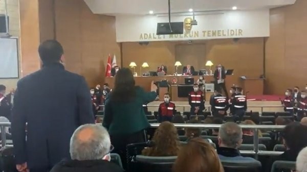 Hakime parmak sallayan HDP'li Buldan için açılan soruşturma dosyası Ankara'ya gönderildi!