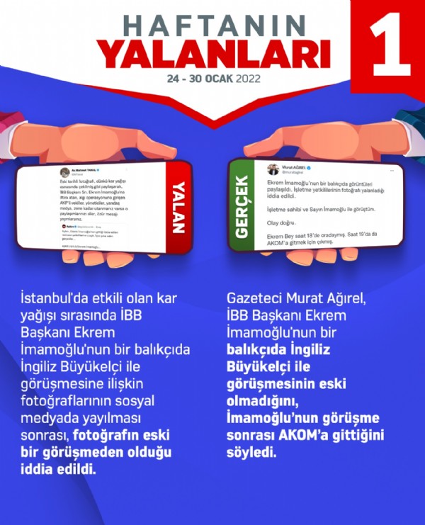 İşte muhalefetin haftalık yalanları!