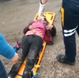 Arabanin Çarptigi Genç Kiz Yaralandi