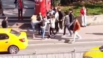 Beyoglu'nda Yasanan Yumruk Ve Tekmeli Kavgalar Kamerada