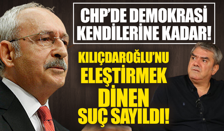 CHP'ye tepki gösteren Yılmaz Özdil'i topa tuttular: Kılıçdaroğlu'nu eleştirmek dinen suç ilan edildi