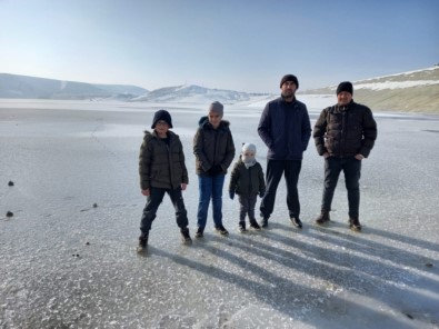 Gökpinar Baraji Buz Tuttu