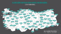 Illere Göre Haftalik Vaka Haritasi Açiklandi