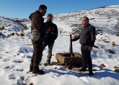 Kar Yagisiyla Kaçak Avlananlarin Sayisi Artti