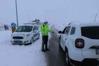 Konya'da Kar Yagisi Yeniden Basladi