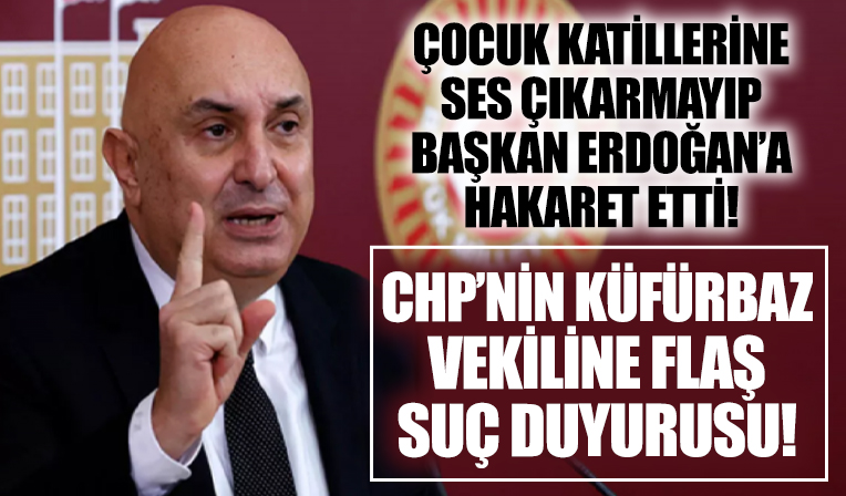 Küfürbaz CHP’li Engin Özkoç hakkında suç duyurusunda bulunuldu!