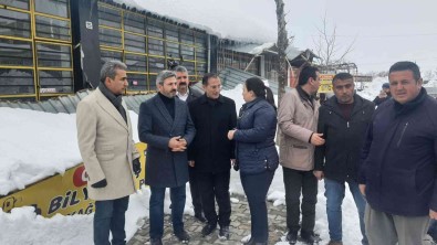 Milletvekili Aydin, Besni Esnafina Geçmis Olsun Dileklerinde Bulundu