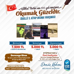 'Okumak Güzeldir' Kitap Okuma Yarismasinin 3'Üncüsünün Detaylari Belli Oldu