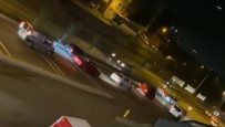 Pendik'te Asker Konvoyundaki Drift Kazasi Kamerada