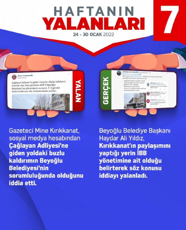 İşte muhalefetin haftalık yalanları!