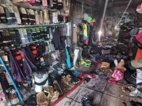 Üst Katta Yapilan Kaynak Magazayi Kül Ediyordu