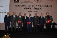 Adana'da 'Ekonomiye Yön Verenler Ödül Töreni'