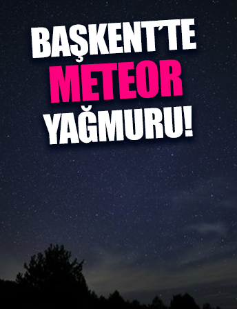 Ankara'da Quadrantid meteor yağmuru!