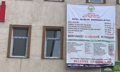 Eleskirt Belediyesi Gelir-Gider Tablosunu Afisle Halka Duyurdu
