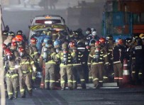 Güney Kore'de Santiyede Yangin Açiklamasi 2 Itfaiyeci Öldü, 1 Kisi Kayip