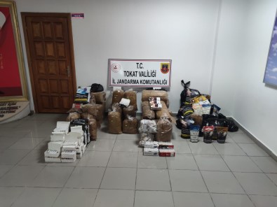 Tokat'ta Kaçak Tütün Operasyonu
