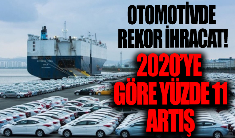 Türk otomotiv sektöründen 19 milyar dolarlık ihracat
