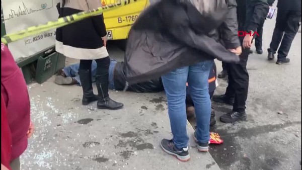 Eyüpsultan'ta İETT otobüsü durağa daldı! Çok sayıda kişi yaralandı