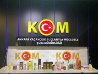 Ankara'da 137 Bin 689 Adet Kozmetik Ürün Ele Geçirildi