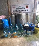 Manisa'da 312 Litre Sahte Içki Ele Geçirildi