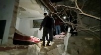 Sikisan Gaz Bomba Gibi Patladi, Duvarlari Yikilan Evde 3 Kisi Yaralandi