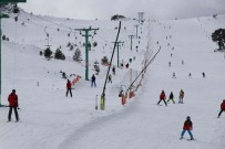 Kartalkaya'da Hafta Sonu Tatilci Yogunlugu