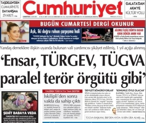 TÜGVA yalanı Cumhuriyet'i bir kez daha tekzip yayınlamak zorunda bıraktı