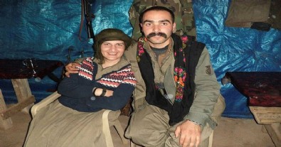 HDP'li vekil Semra Güzel terör kampında! Öldürülen teröristle fotoğrafları ortaya çıktı